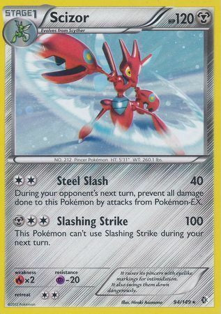 Boundaries Crossed Cosmos Holo Scizor #94/149